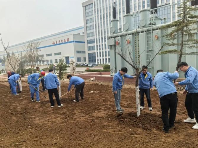 植树造林 建设绿色工厂
